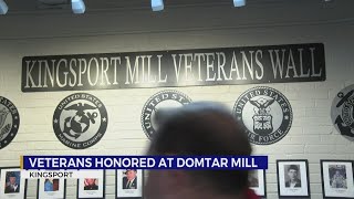 Domtar unveils new Veterans Wall at ceremony [upl. by Amerak]