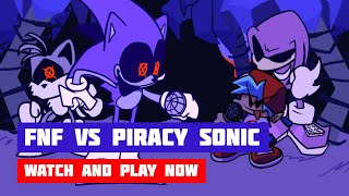 FNF VS Piracy Sonic  FC  Friday Night Funkin [upl. by Lemor423]