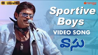 Sportive Boys Full Video Song  Vasu2002 Movie  Venkatesh Bhumika Chawla [upl. by Legnaros]