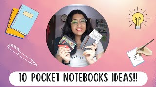 10 Ways To Use Pocket Notebooks  Ahana Batabyal [upl. by Ettenauq]