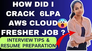 How to Get AWS Cloud Job as a Fresher   AWS DevOps Fresher Job 2024 devops fresherjobs cloud [upl. by Averir]