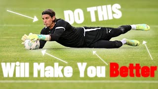 8 BASICS GOALKEEPERS NEED TO KNOW TO BE A BETTER GOALKEEPER  Goalkeeper Tips  Good Goalkeeper [upl. by Yecaw659]