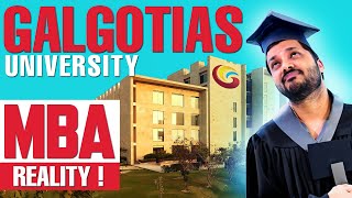 galgotias university mba review  galgotia mba  placements  fee [upl. by Notled567]