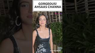 Mini but Mighty Ahsaas Channas Black Dress Steals the Show  Video [upl. by Batty]