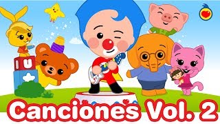 Las Canciones de Plim Plim Vol 2 ♫ Y Muchas Más Canciones Infantiles 35 Min ♫ Plim Plim [upl. by Bonucci753]