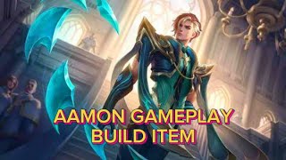 Aamon gameplay and build item mlbb [upl. by Owades]