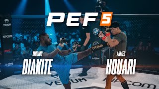 PEF 5  Modibo DIAKITE vs Ahmed HOUARI [upl. by Cass]