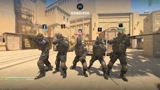 CS 2 Matchmaking con amigos 5 Mirage 130 [upl. by Euqilegna]