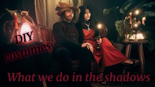 What We Do In The Shadows Costumes  DIY costumes Nadja and Laszlo [upl. by Joletta496]