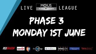 The MODUS ICONS OF DARTS LIVE LEAGUE  MONDAY 1ST JUNE [upl. by Hild903]