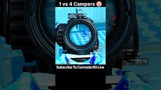 Camping K 14 In BGMI bgmi shorts pubgmobile viralshorts 1v4clutches [upl. by Eentrok254]