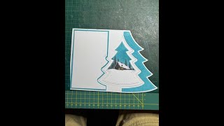 Studio light Christmas Tree card [upl. by Leake]