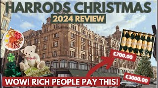 Harrods Christmas Department 2024 Review  Worlds Most Famous Luxury Department Store [upl. by Ilojne66]