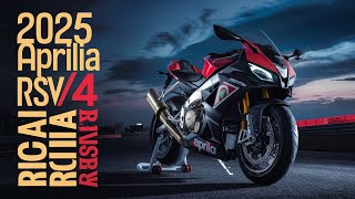 2025 Aprilia RSV4 FactoryFINNALLY UNVEILED [upl. by Rhoades914]