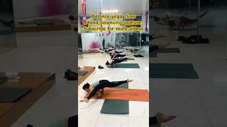 Balance yoga class hand balancing posture shortspeed viralshort youtubeshorts motivation yoga [upl. by Atnoed851]