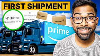 Amazon FBA How To Send Your First Shipment To Amazon Beginner Tutorial [upl. by Yehtomit]