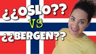 VIVIR EN NORUEGA 🇳🇴 DIFERENCIAS ENTRE OSLO Y BERGEN Noruega [upl. by Hodosh]