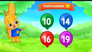 Math For Kids \\ Math Game \\ Child Math Game  Touch Numbers advikpalofficial [upl. by Namrehs]