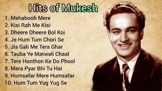 🔴 Mukesh Kumar Hit Songs 🥰 Old Bollywood Songs Playlist  Old Special Songs [upl. by Auqinihs]