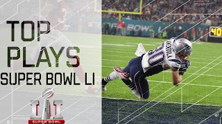 Top Plays of Super Bowl LI  Patriots vs Falcons  NFL Highlights [upl. by Anale]