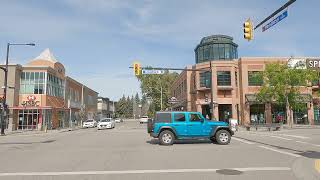 Downtown KELOWNA BC Canada  Driving in the City 2022 [upl. by Stephine]