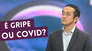 Como diferenciar gripe de Covid Médico tira dúvidas no Faustão [upl. by Lemyt]