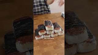 My neighbors try their FIRST Spam musubi [upl. by Anitnauq]