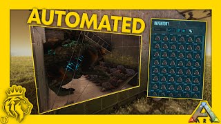 AUTOMATED Cement Paste Farm  72000 Per Day  ARK Survival Evolved [upl. by Ob]