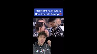 BLUEFACE vs NEUMANE BareKnuckle Boxing 🥊  shorts [upl. by Idonah]