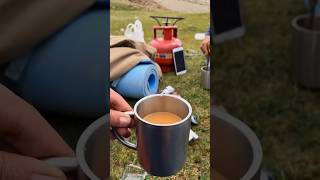 Sipping tea in the mountains of broghil reels viralvideo youtubeshorts pakistan mountains tea [upl. by Ojeitak]