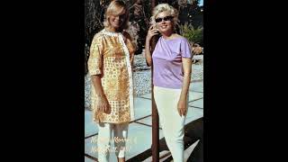 Marilyn Monroe with May Britt at Frank Sinatras home in 1961 [upl. by Damalis872]