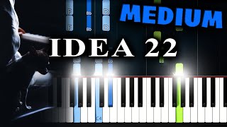 Gibran Alcocer  Idea 22  Piano Tutorial MEDIUM [upl. by Asina]