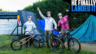 HE ACTUALLY LANDED THE WORLD’S FIRST TRICK AT MY MTB COMPOUND [upl. by Boesch]