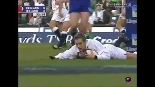 Jonny Wilkinson playmaking at his very very best vs Ireland 2002 [upl. by Aletsirc709]