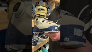 The first EVER ski boot with a BOA lacing system K2Ski K2Mindbender BOALacing [upl. by Acenahs]