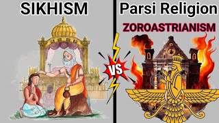 Sikhism vs Zoroastrianism Parsi Religion  Religion Comparison [upl. by Buff]