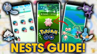 HOW TO FIND SPECIFIC SHINY POKEMON IN POKEMON GO NESTS EXPLAINED [upl. by Redna]