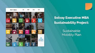 Solvay EMBA Sustainability Project Mobility Plan [upl. by Llerraf91]