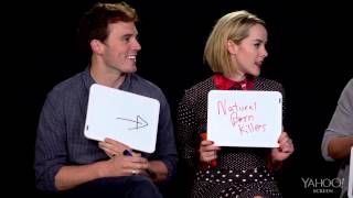 CoStar Connections With the Cast of quotThe Hunger Games Catching Firequot Part 1 [upl. by Ezar]