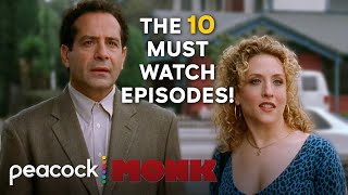 The 10 MUST Watch Monk Episodes To See Before The Movie  Monk [upl. by Starks346]