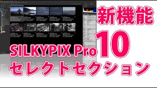 SILKYPIX Pro10のセレクトセクション機能【RAW現像】 [upl. by Tara343]