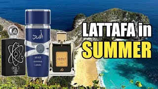 10 BEST LATTAFA SUMMER COLOGNES FOR MEN Pt1 Clip Fragrance [upl. by Lahtnero180]