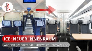 So bequem wie noch nie Das ist das neue Innendesign im ICE 3 neo [upl. by Auqinahc]