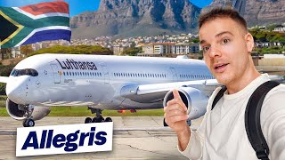 Ich fliege mit der NEUEN Lufthansa Allegris Maschine nach Südafrika 🇿🇦 [upl. by Salim]