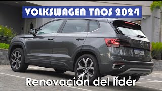 Nuevo Volkswagen Taos 2024  Todos los cambios precios equipamiento y motor [upl. by Annahsor]