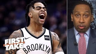 Nets are beating the Lakers amp Knicks as the top free agency destination – Stephen A  First Take [upl. by Ralyt]