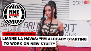 Lianne La Havas quotIm already starting to work on new stuffquot  Brit Awards 2021 [upl. by Toor]