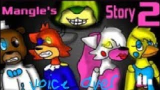 Mangles Story 2 VOICEOVER FNAF comic [upl. by Jacynth]