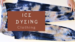 Ice Dye Clothes for a OneofaKind Look [upl. by Leblanc505]