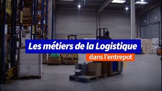 Les métiers de la logistique dans lentrepôt [upl. by Loydie770]